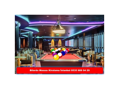 Kiralık Bilardo Masası İstanbul - 2