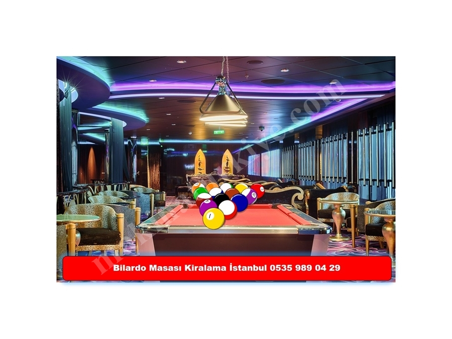 Kiralık Bilardo Masası İstanbul