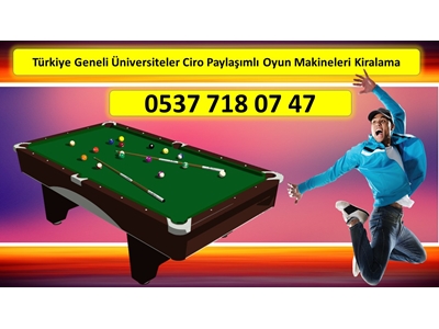 Kiralık Bilardo Masası İstanbul - 11