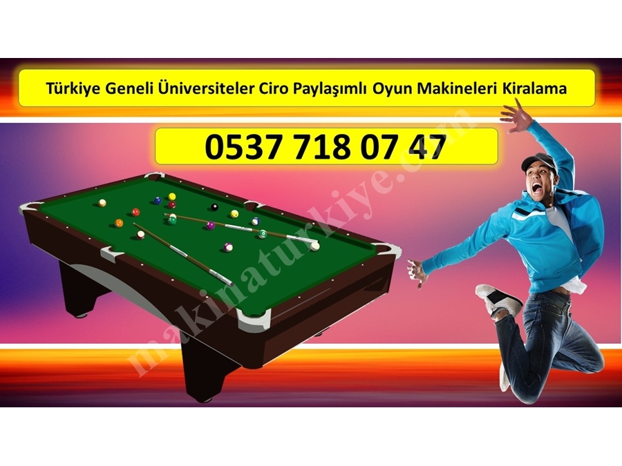 Kiralık Bilardo Masası İstanbul