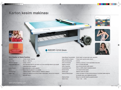 Karton Kesim Makinası 1200X900 Mm  - 1