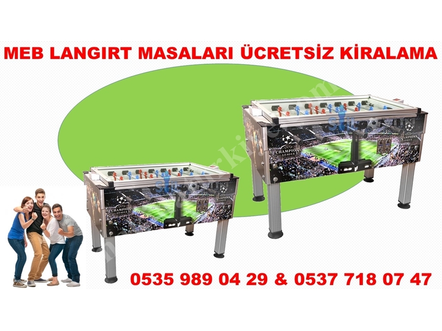 Kiralık Langırt Masası Fiyatları İstanbul