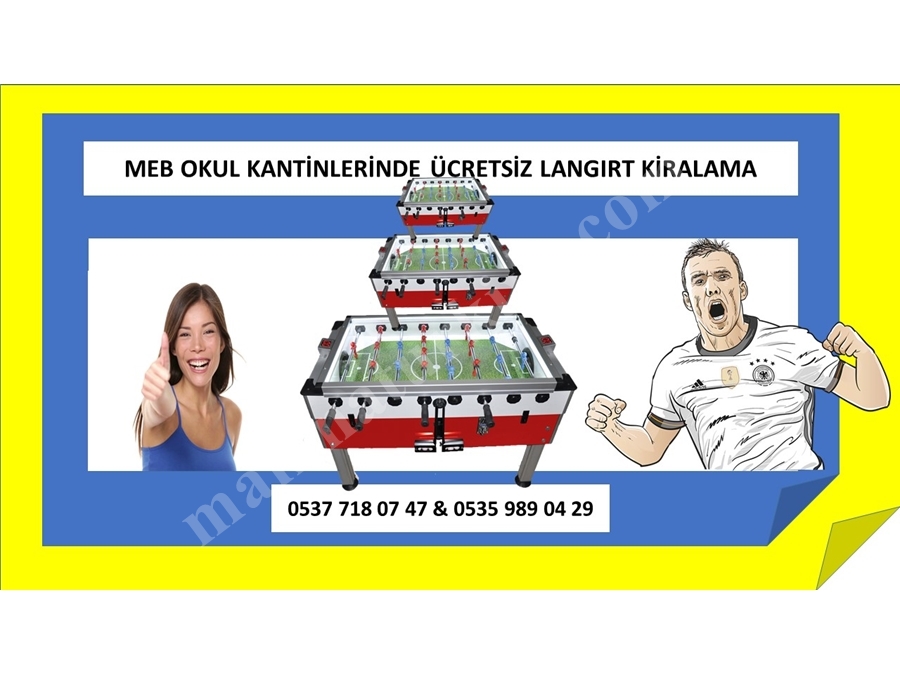 Kiralık Langırt Masası Fiyatları İstanbul