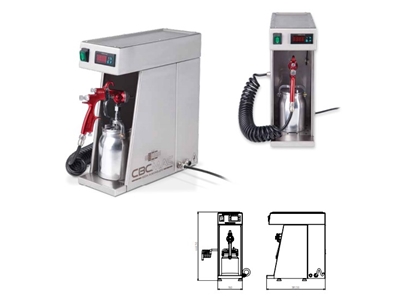 Çikolata Püskürtme Makinası Choco Spray - 0