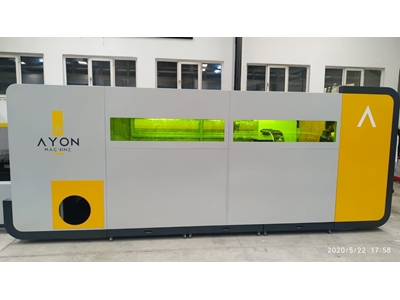 CTP 2040 2000x4000 Mm Fiber Lazer Kesim Makinası 