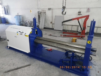 3-Roller Plate Bending Machine - 3