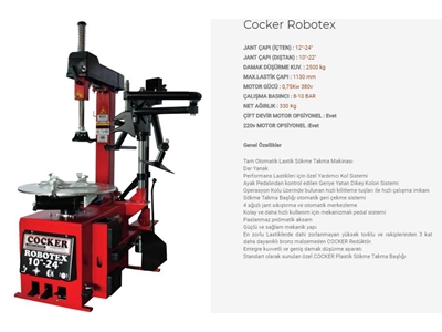 Otomatik Lastik Sökme Takma Makinası S500 - 2