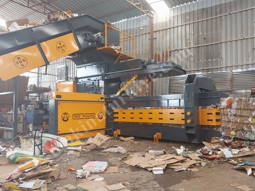 MBS-120Lik 115x125 Fully Automatic Waste Paper Baling Press Machine