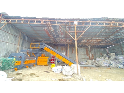 MBS-120Lik 115x125 Tam Otomatik Atık Kağıt Balyalama Pres Makinası - 11