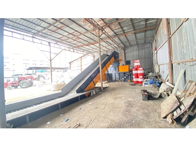 MBS-120Lik 115x125 Tam Otomatik Atık Kağıt Balyalama Pres Makinası - 12