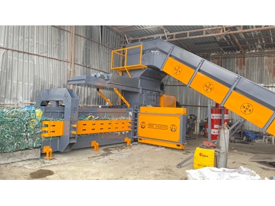 MBS-120Lik 115x125 Tam Otomatik Atık Kağıt Balyalama Pres Makinası - 13