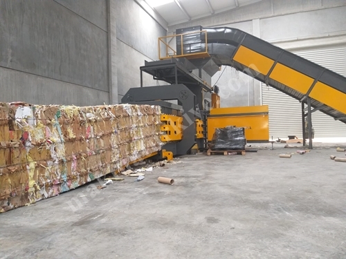 MBS-120Lik 115x125 Fully Automatic Waste Paper Baling Press Machine