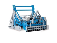 7500 m2 / Stunde Traktor Hintere Strandreinigungsmaschine