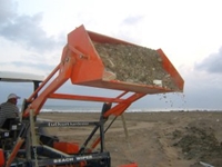 7500 M2 / Hour Tractor Rear Beach Cleaning Machine - 5