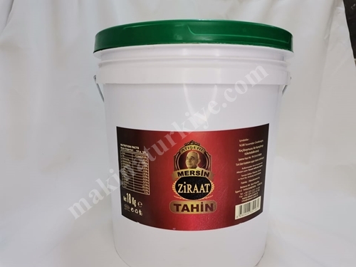 18 Kg Kilitli Kapak Tahin