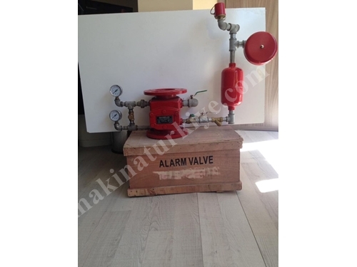 4 İnç Sıfır Islak Alarm Vana Seti