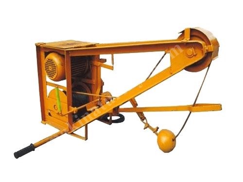 500 Kg Kaldırma Kapasiteli Kovasız Çatı Vinç 