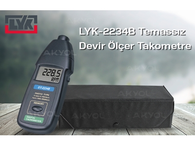 Lyk-2234B Temassız Devir Ölçer Takometre - 2