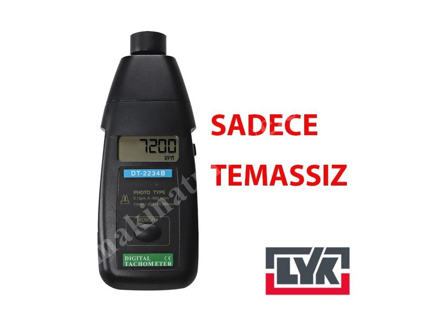 Lyk-2234B Temassız Devir Ölçer Takometre