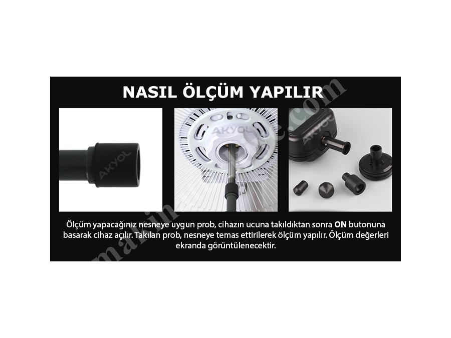Ar 925 Temaslı Devir Ölçer Takometre