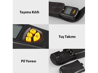 Ar 925 Temaslı Devir Ölçer Takometre - 2