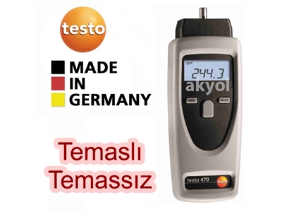 T470 Temaslı Temassız Devir Ölçüm Cihazı - 0