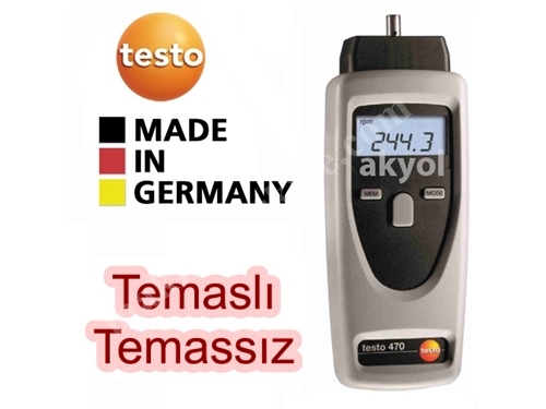 T470 Temaslı Temassız Devir Ölçüm Cihazı