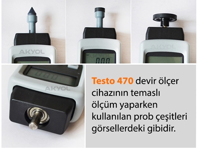 T470 Temaslı Temassız Devir Ölçüm Cihazı - 3