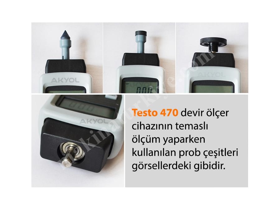 T470 Temaslı Temassız Devir Ölçüm Cihazı
