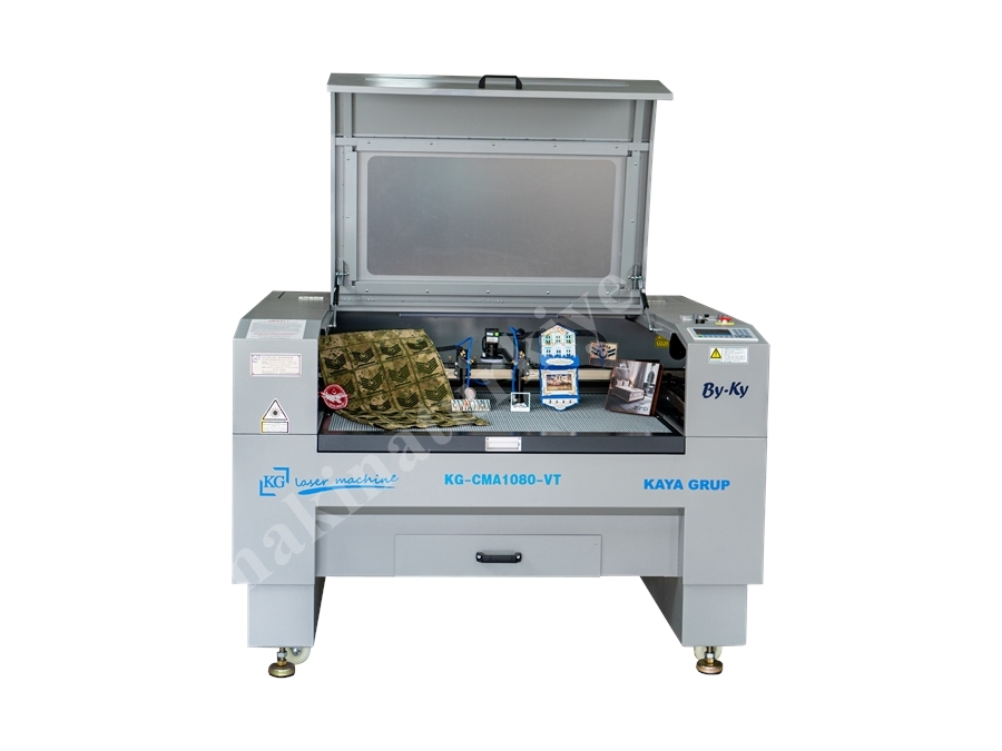 100*80 Cm Çalışma Alanlı Kameralı Lazer Kesim Makinası