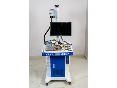 20 W Fiber Markalama Lazer Kesim Makinası - 1