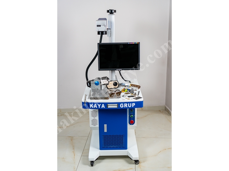 20 W Fiber Markalama Lazer Kesim Makinası