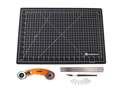 60X45 Cm Çift Taraflı Kesim Altlığı Hobi Cutting Mat Seti - 1