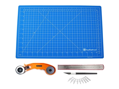 60X45 Cm Çift Taraflı Kesim Altlığı Hobi Cutting Mat Seti - 2