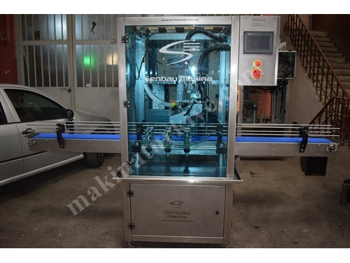 Vidalı Kapak Kapatma Makinası ŞNB VKK01