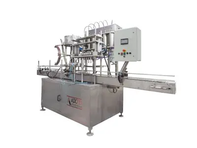 300-3000 cc Otomatik Kapaklama Etiketleme ve Otomatik Sıvı Dolum Makinası