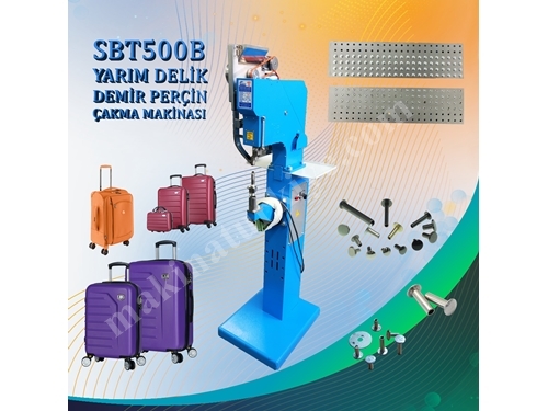 SBT500B Bavul Perçini Çakma Makinası