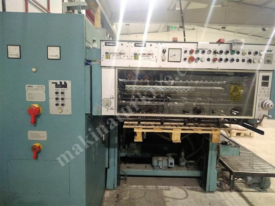 2 Renkli Ofset Baskı Makinası 72X102 Cm.