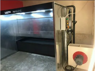 SPK 3000 Water Curtain Wet Paint Booth