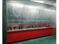 2500 Water Curtain Wet Paint Booth - 1
