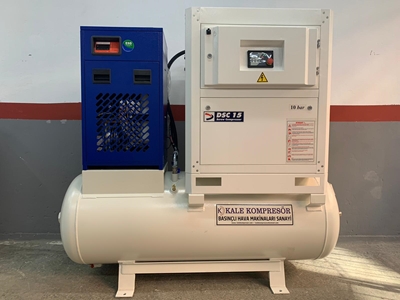 1800 Lt/Dak Vidalı Kompresör  - 1