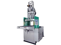 100 Ton Sliding Table Vertical Injection Molding Machine - 0