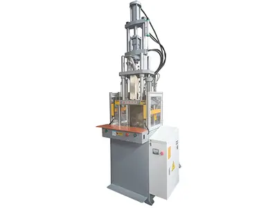 Machine d'injection plastique verticale à table fixe DV-25 de 25 tonnes