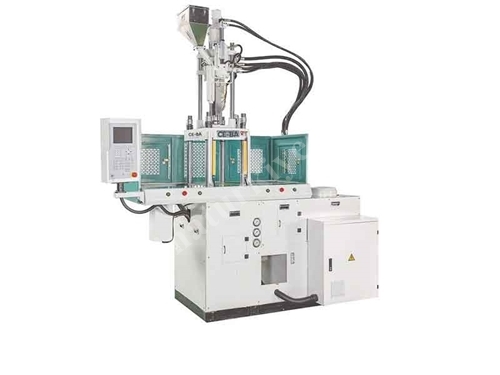 25 Ton Double Sliding Table Vertical Injection Machine