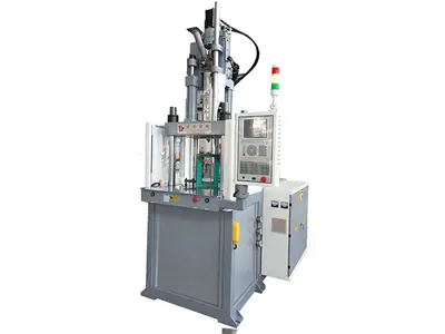 Machine d'injection verticale à table fixe de 60 tonnes