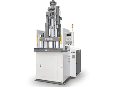 Machine d'injection verticale à table fixe de 100 tonnes
