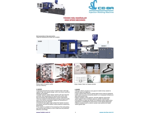 3500 Kn High Speed Plastic Injection Molding Machine