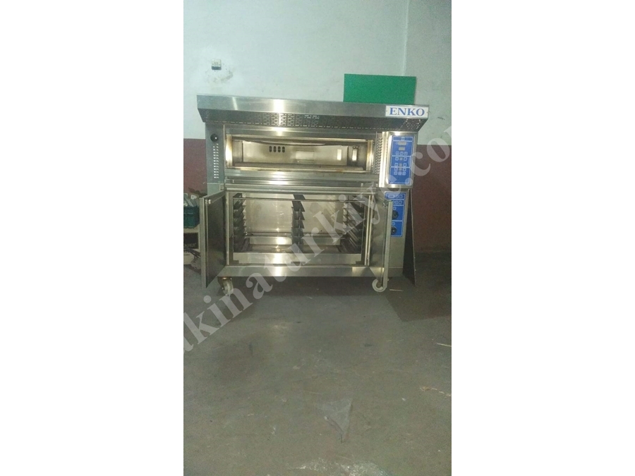 40/60 Elektirikli Katlı Fırın Tek Kat Maya Odalı