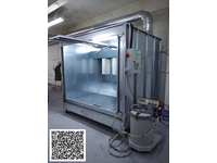 Manual Powder Coating Booth 1500X4000x2250 Mm - 0