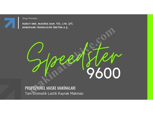 Speedster 9600 Automatic Mask Strap Attachment Machine